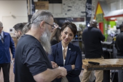 May 21, 2025: Senator Kim joined Secretary Redding, Rep Davidson, Rep Madsen, and Broad Street Market leaders and vendors to celebrate the Market receiving a $500,000 Fresh Food Financing Initiative grant to help recover the historic stone building. 