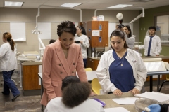 March 20, 2025: Senator Kim tour of four Health Sciences and Public Services programs at Dauphin County Technical School