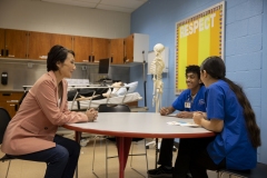 March 20, 2025: Senator Kim tour of four Health Sciences and Public Services programs at Dauphin County Technical School