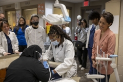 March 20, 2025: Senator Kim tour of four Health Sciences and Public Services programs at Dauphin County Technical School