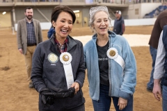 January 10, 2025: Senator Patty Kim attends the 2025 Farm Show and participates in the Celebrity Cow Milking Contest.