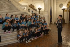 April 21, 2025: Senator Kim visits with Girl Scouts