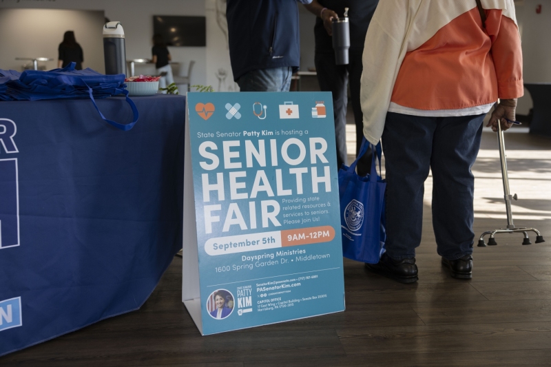 September 5, 2025: Senator Kim Hosts Senior Health Fair