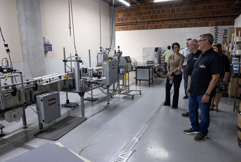 July 25, 2025: Senator Kim visits Hidden Still Distillery