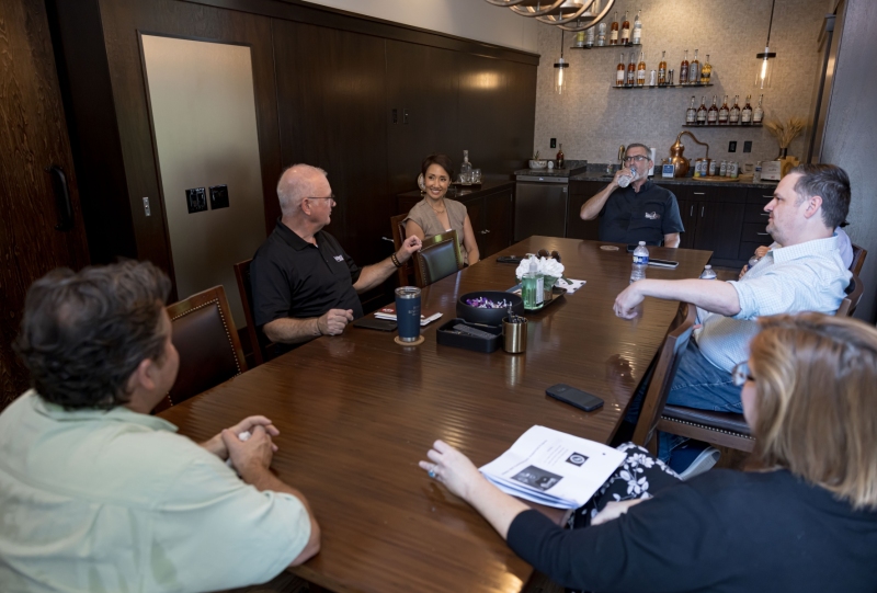 July 25, 2025: Senator Kim visits Hidden Still Distillery