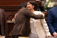 January 7, 2025: Senator Patty Kim is sworn into the Pennsylvania State Senate.