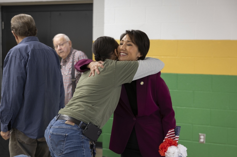 November 12, 2025: Senator Kim hosts Veterans Breakfast at the Dauphin County Technical School.