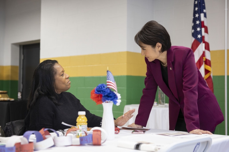 November 12, 2025: Senator Kim hosts Veterans Breakfast at the Dauphin County Technical School.