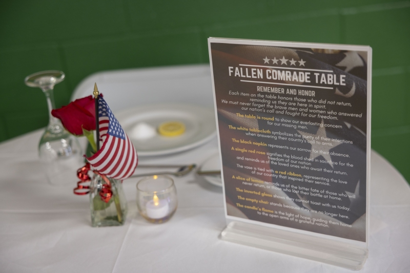 November 12, 2025: Senator Kim hosts Veterans Breakfast at the Dauphin County Technical School.