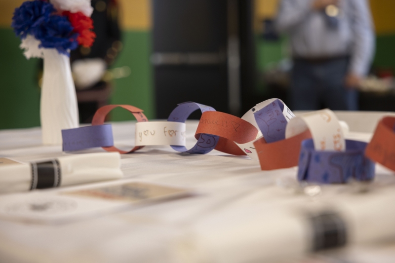 November 12, 2025: Senator Kim hosts Veterans Breakfast at the Dauphin County Technical School.