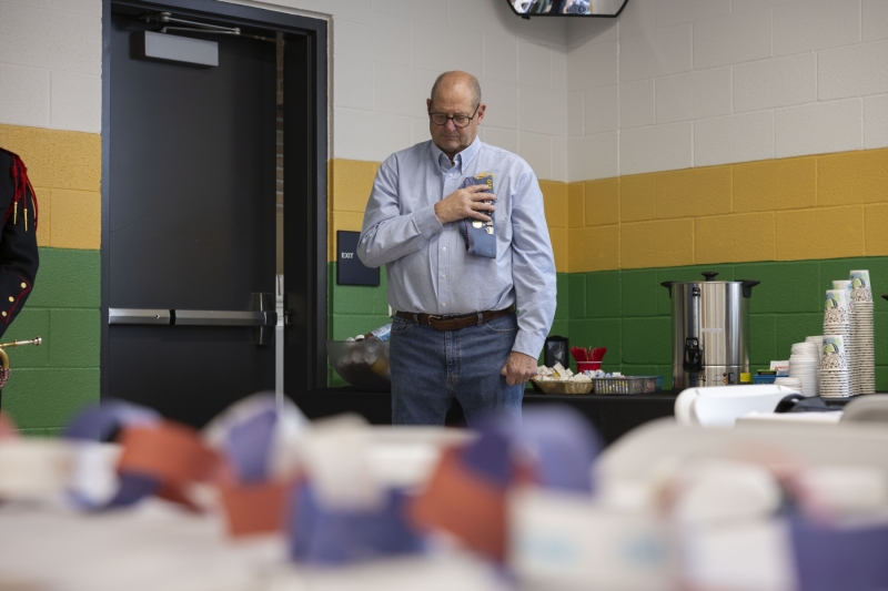 November 12, 2025: Senator Kim hosts Veterans Breakfast at the Dauphin County Technical School.