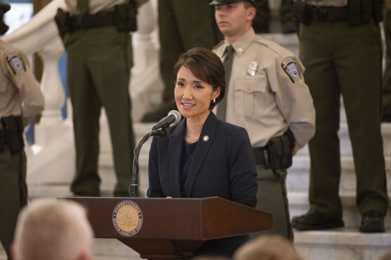 July 18, 2025: Senator Patty Kim attends the 2025 Waterways Conservation Officers' Graduation Ceremony.