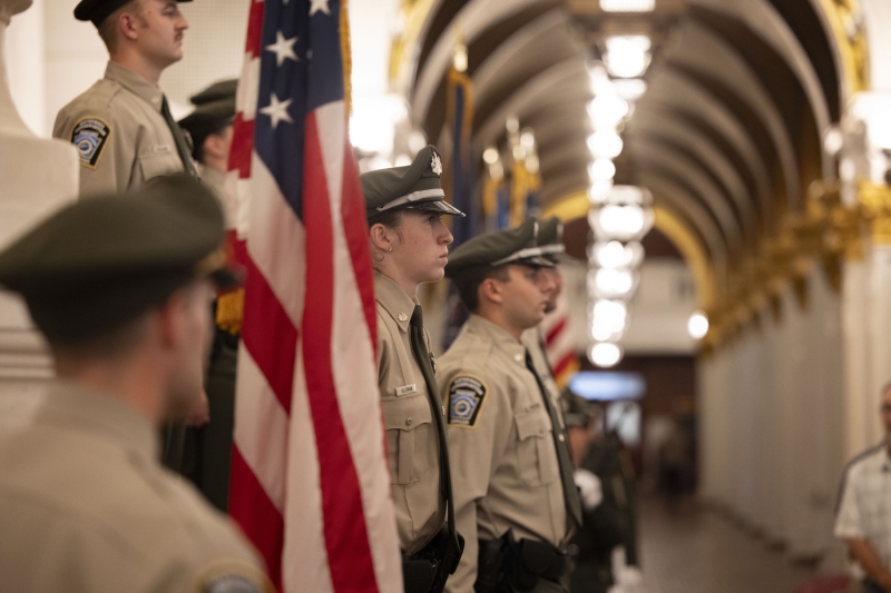 July 18, 2025: Senator Patty Kim attends the 2025 Waterways Conservation Officers' Graduation Ceremony.