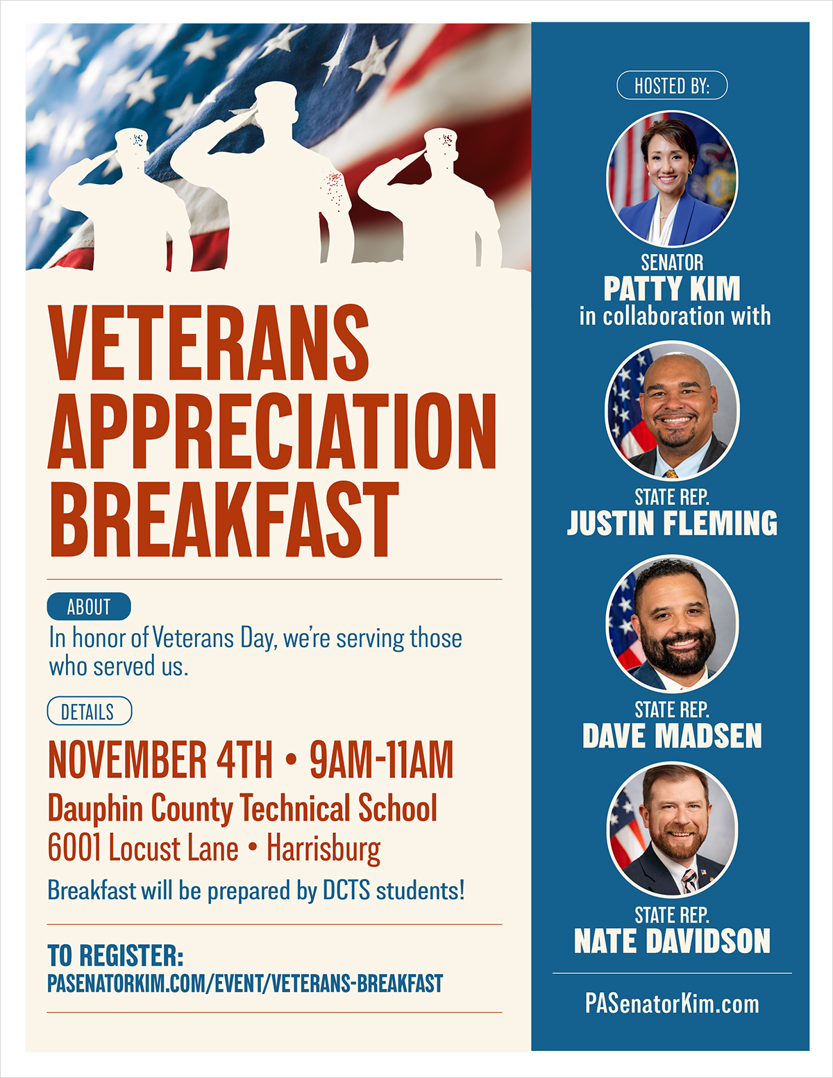 Veterans Breakfast - November 4, 2026