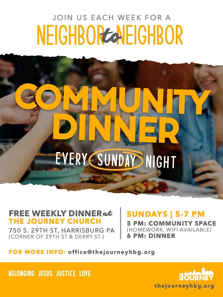 Community Dinner at The Journey