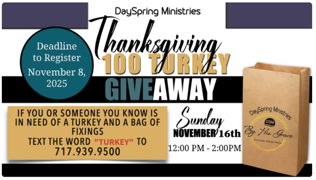 Turkey Giveaway 2025