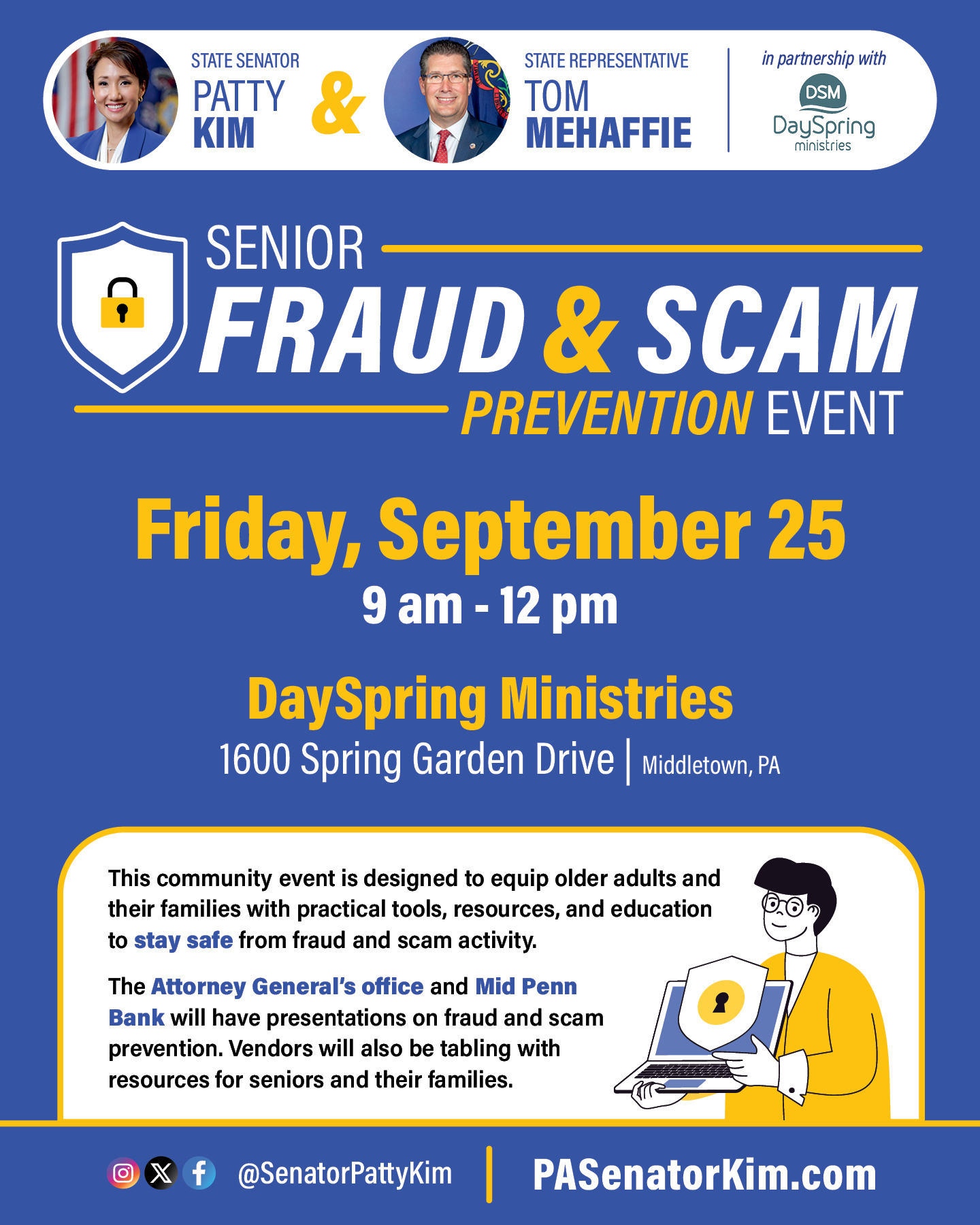 Senior Fraud and Scam Prevention Event